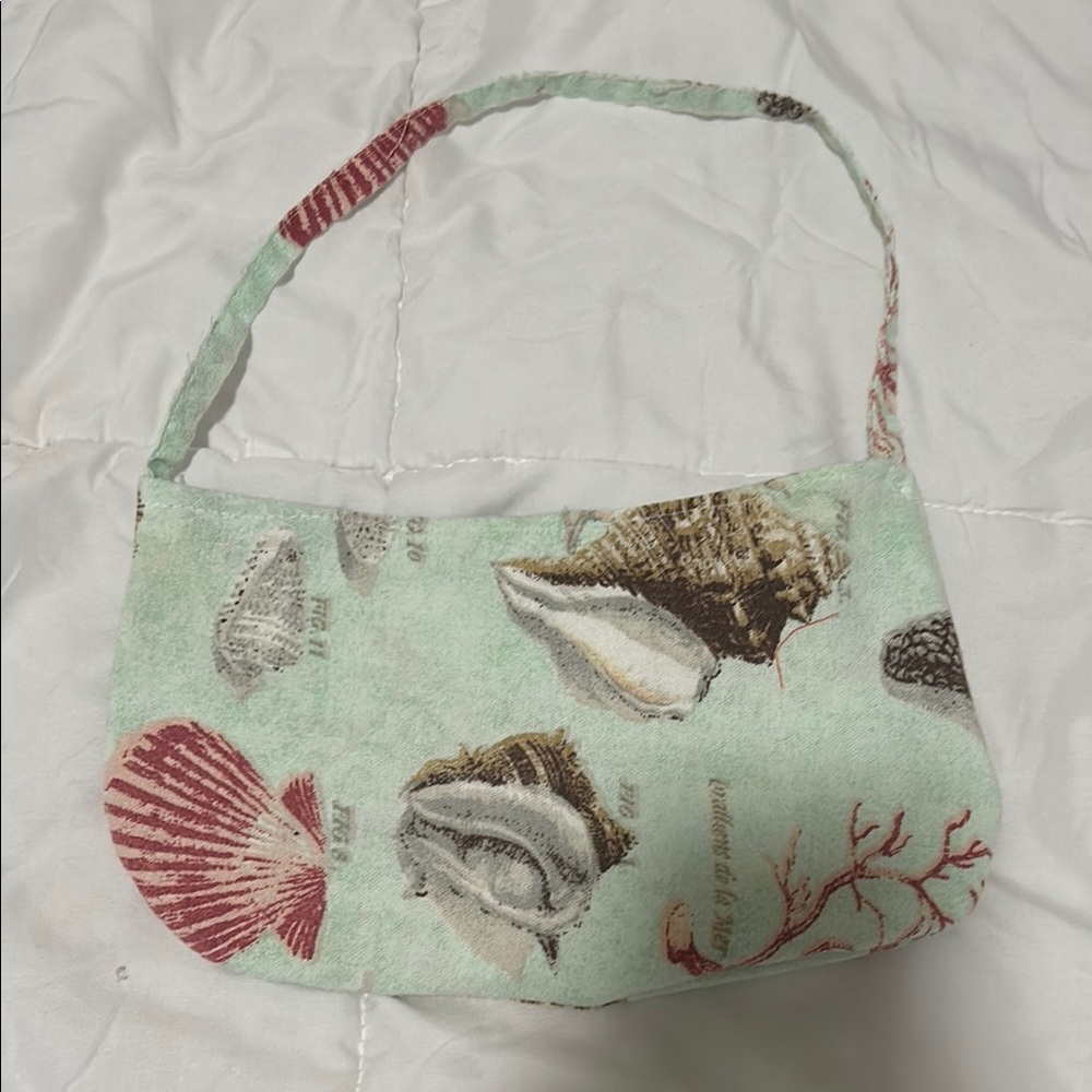 Seashell Print Women's Bag